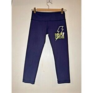 Lululemon Soul Cycle Run Inspire Crop Tights Blue Women’s 4